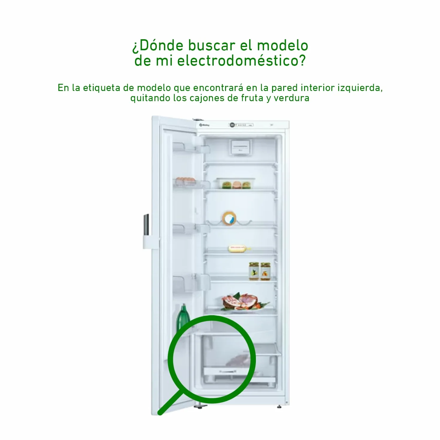 Bandeja botellero inferior de nevera/frigorífico compatible con frigorifico Balay 11021186 (original) REVISAR MODELOS EN DESCRIPCION Y MEDIDAS EN LAS IMAGENES