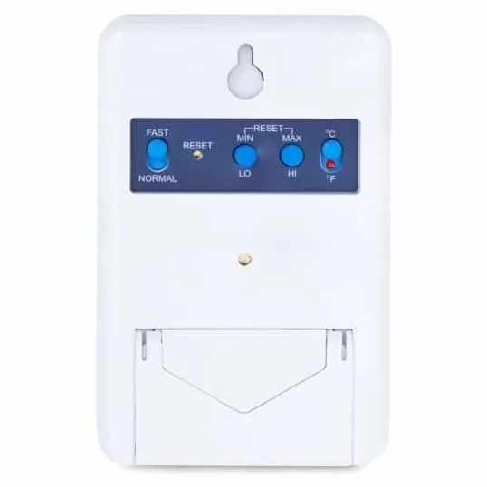 Traceable Termómetro digital para nevera y congelador con calibración, 1 sonda de botella