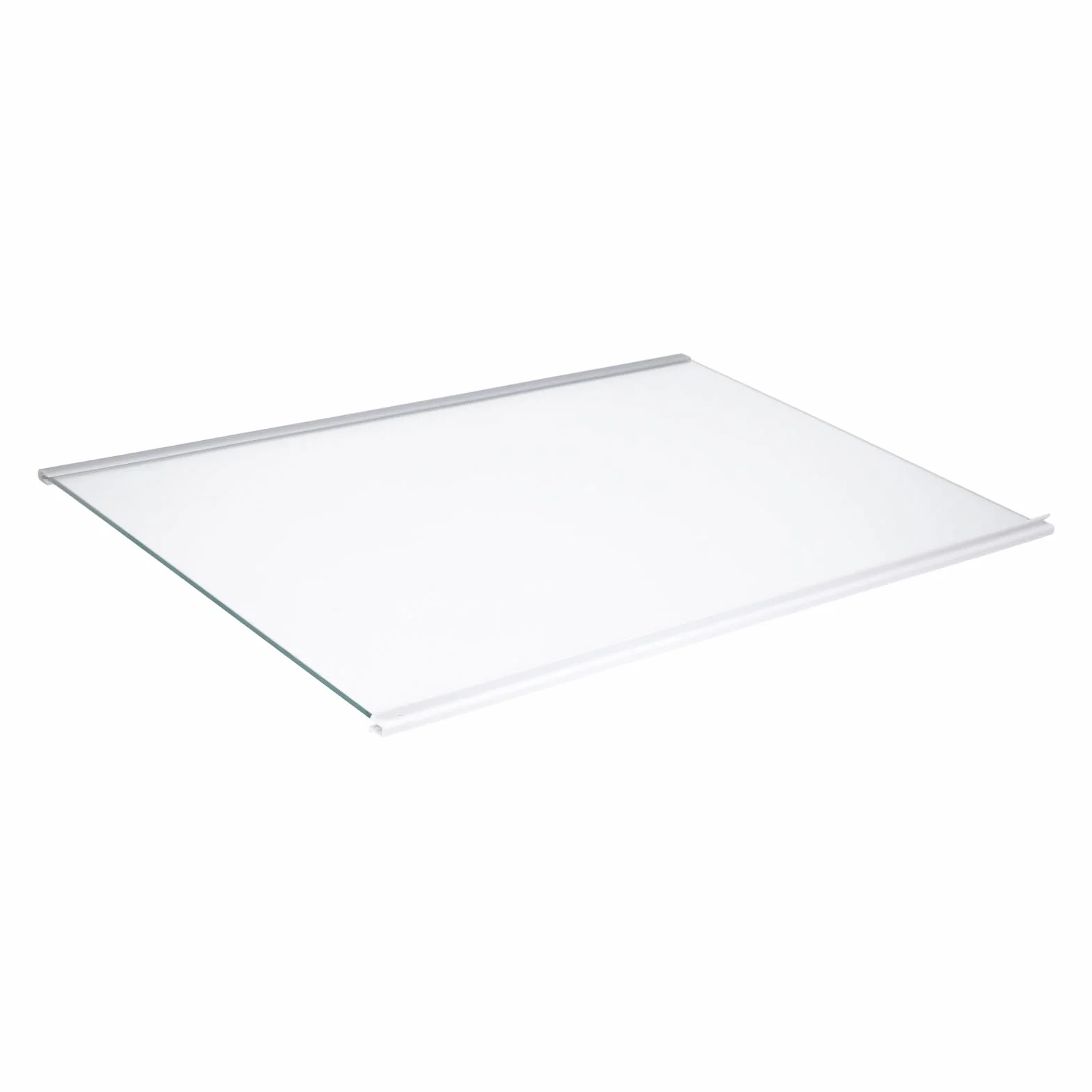 Bauknecht Whirlpool 480132101134 - Bandeja de cristal para frigorífico, congelador, congelador, también Ignis, Philips, Ikea, Privileg Quelle (495 x 317 x 13 mm)