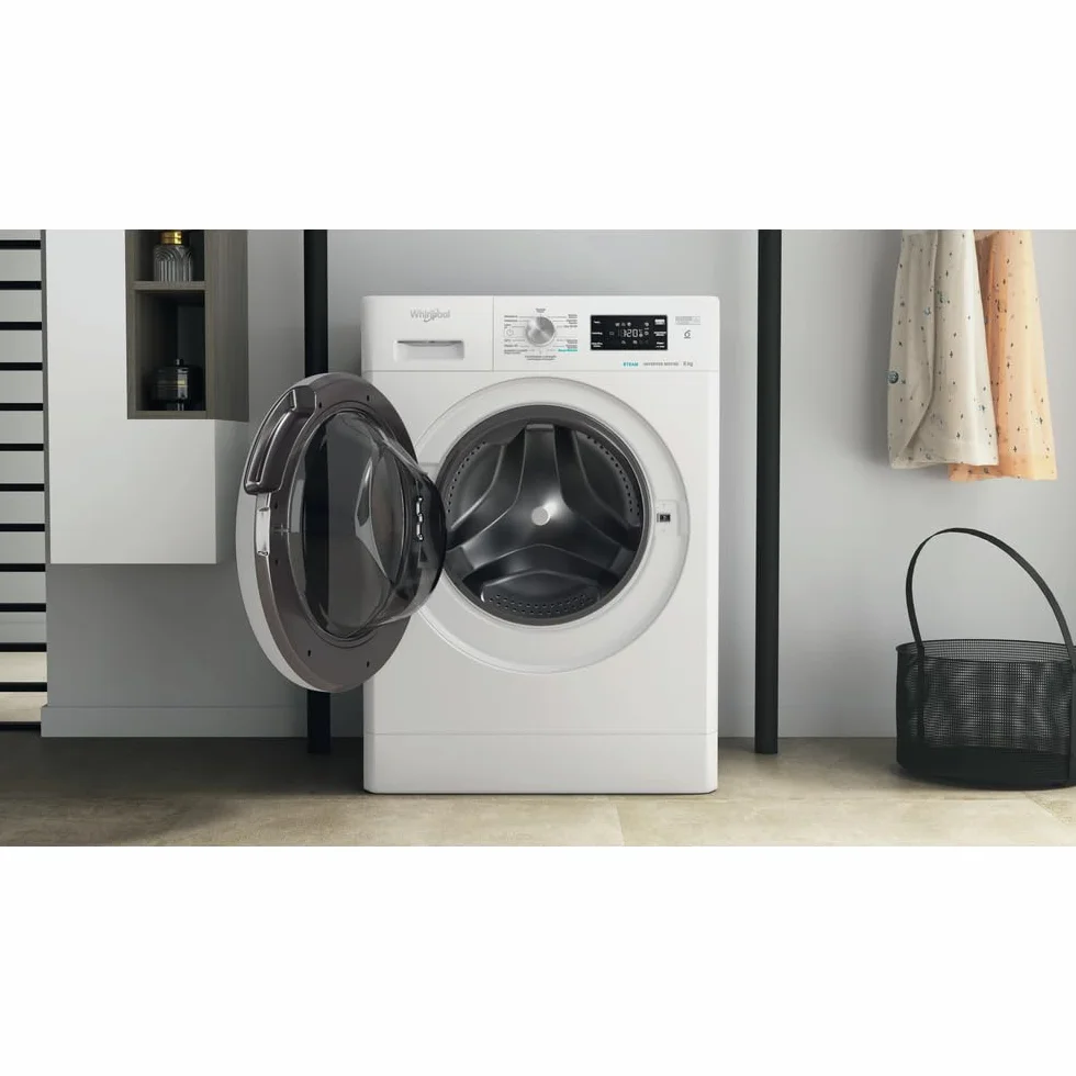 Whirlpool FFB 8258 WV SP Lavadora carga frontal 8 kg 1200 rpm Blanco