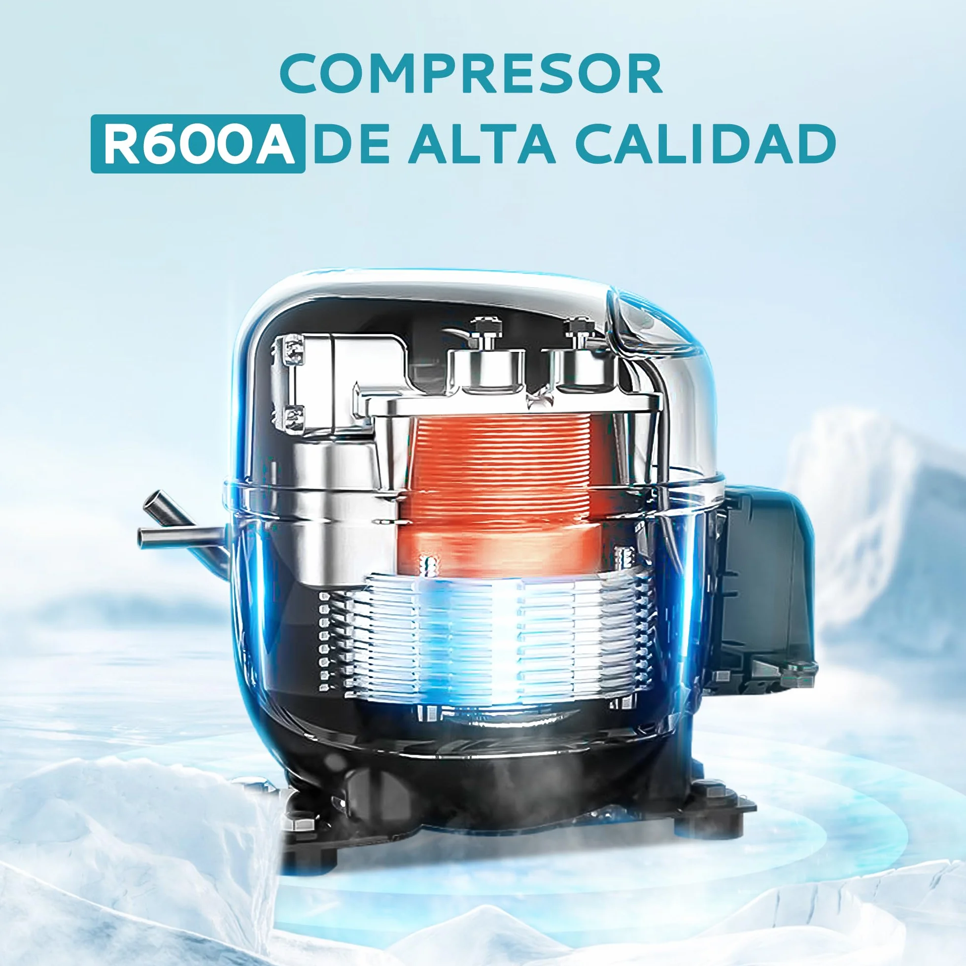 EUHOMY Frigorífico para Bebidas, Mini Frigorifico con Puerta de Cristal, Nevera Pequeña, Refrigerador de Sobremesa para 55 Latas, Mini Fridge para Oficina, 36 Litros, Mini Nevera de Bajo Ruido, Negro