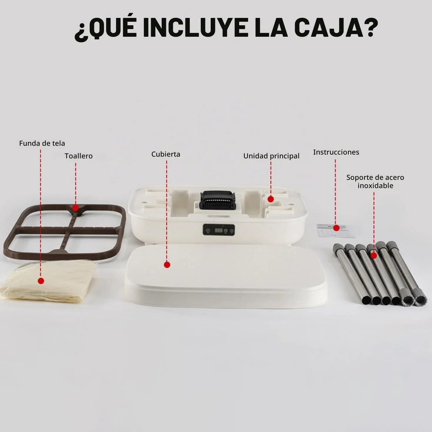 Máquina Automática para Planchar y Doblar, Planchadora Y Dobladora Automática, Temporizador Inteligente Secado De Ropa con Control Remoto, Secadora (220 V) 3 en 1 para Ropa