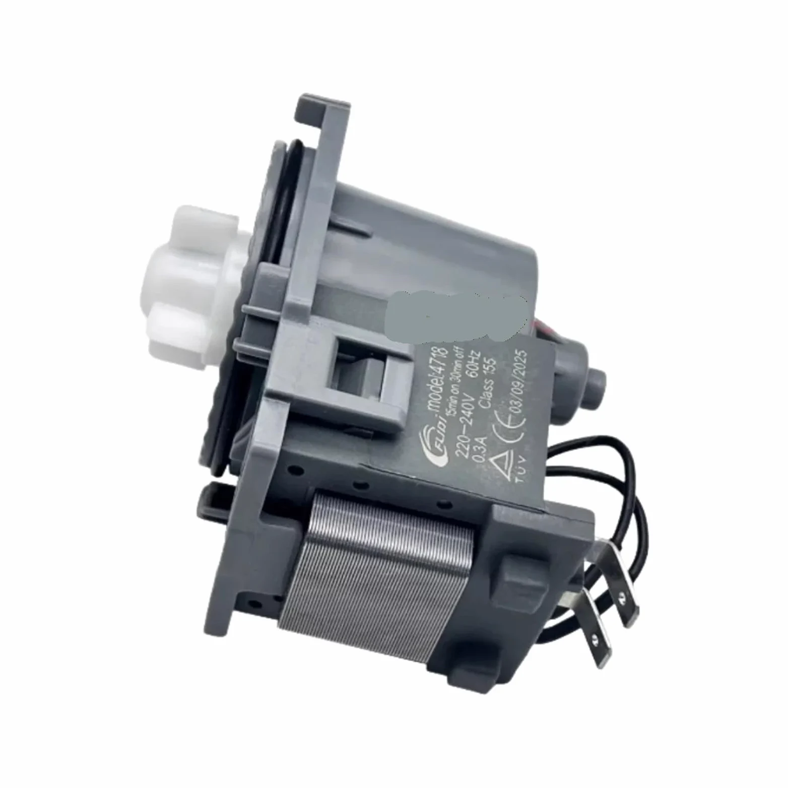 Motor De Bomba De Drenaje, Compatible Con Lavavajillas Midea WQP8-W3908T-CN Vie1 M1 B20-6A02 50HZ 60HZ Modelo 4718 Lavado(220-240V 60HZ)