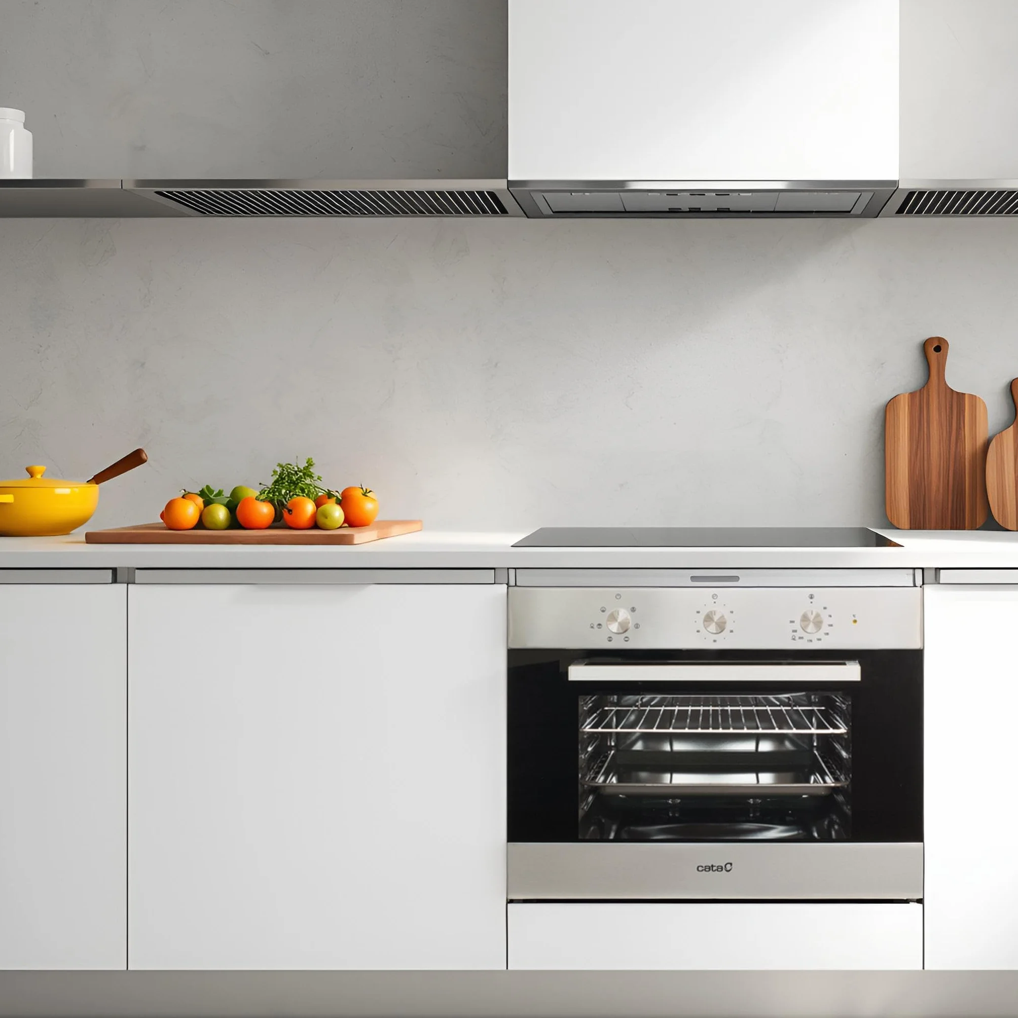 Cata ME 4006 X Horno Limpieza Aquasmart Multifunción 6 Funciones Negro Acero Inoxidable