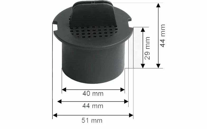 Liebherr 744099900 - Filtro de carbón para vinoteca WKR 4676