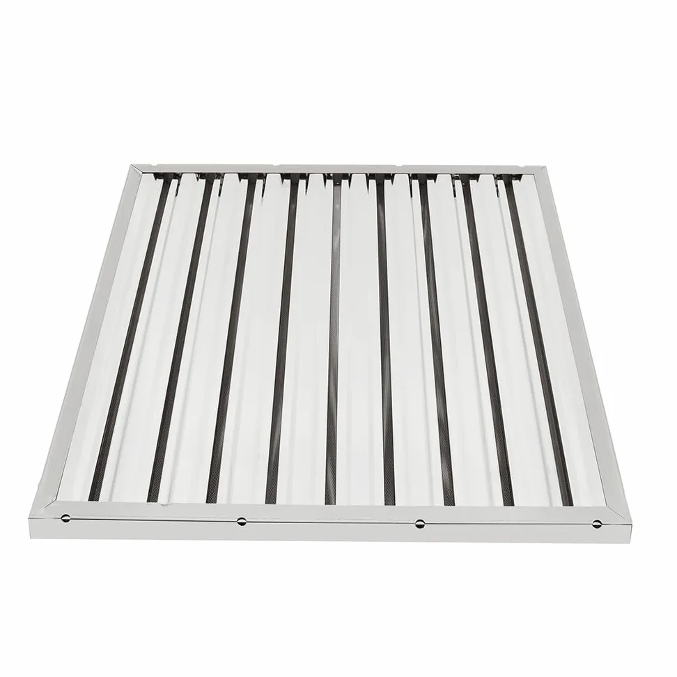 AllSpares Filtro ignífugo de acero inoxidable tipo A para catering campana (500 x 500 x 25 mm)