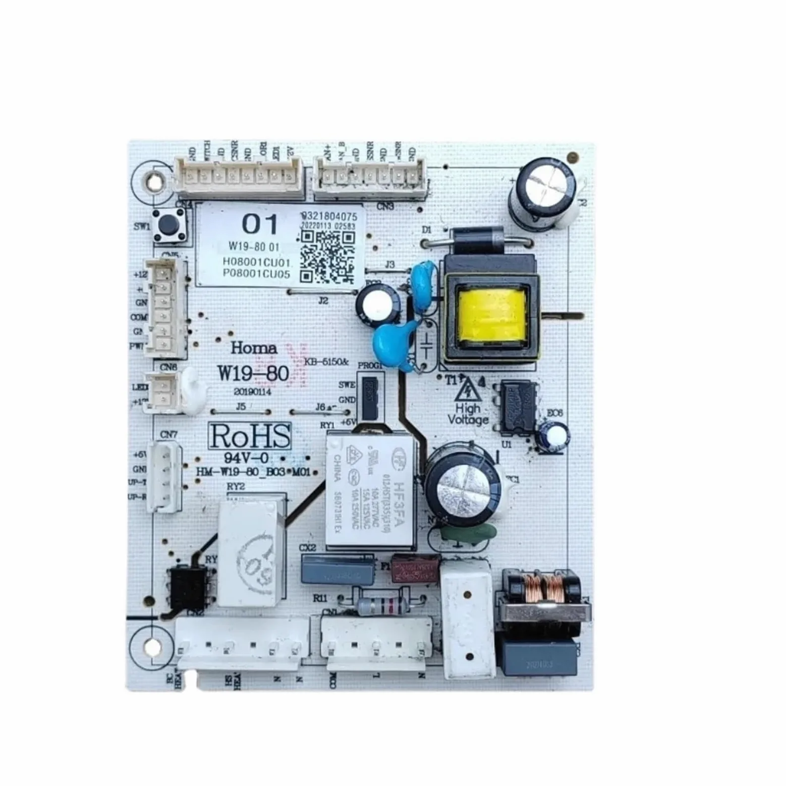 Tablero De Control De Refrigerador, Compatible Con Homa, Circuito W19-80 PCB BCD-228WH BCD-326WGA Placa Base De Refrigerador Congelador, Tablero De Control