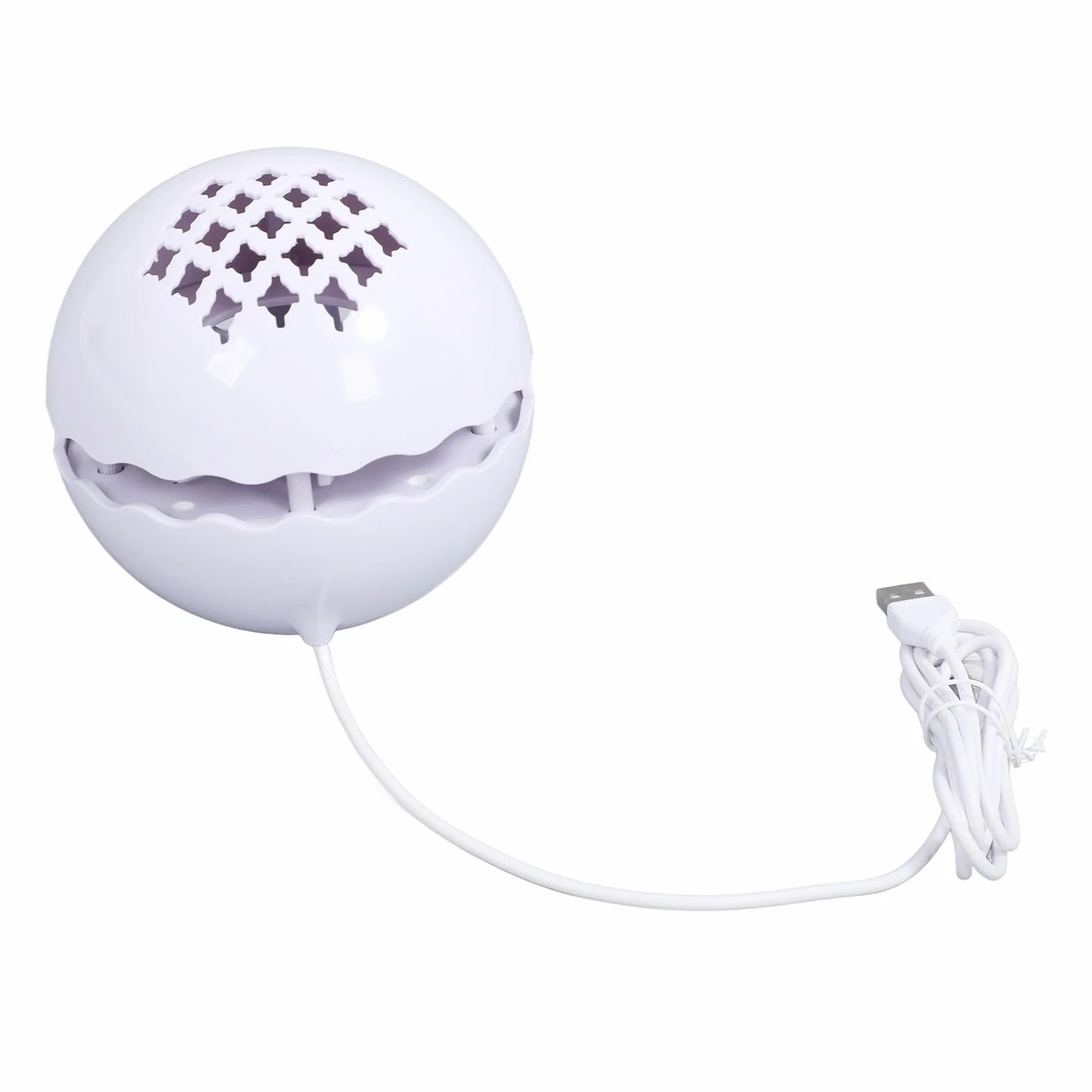 Lavadora de Platos USB, Mini Lavavajillas, Apagado Automático, Fregado de Alta Presión, Luz Portátil para el Hogar (Cubo blanco)