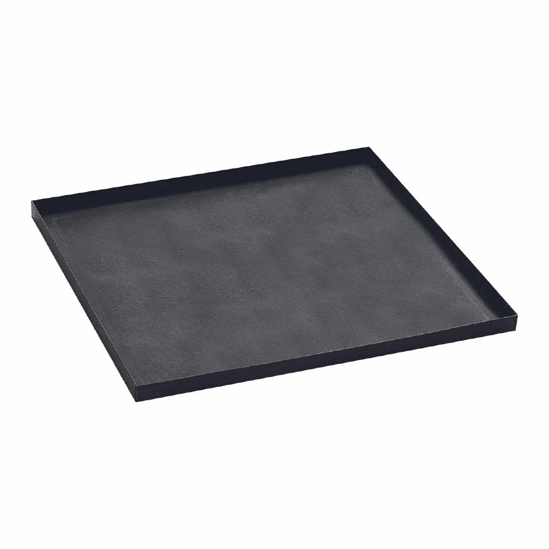 Merrychef Bandeja de cocina de tamaño completo negra para hornos de tamaño de cavidad de 12 pulgadas