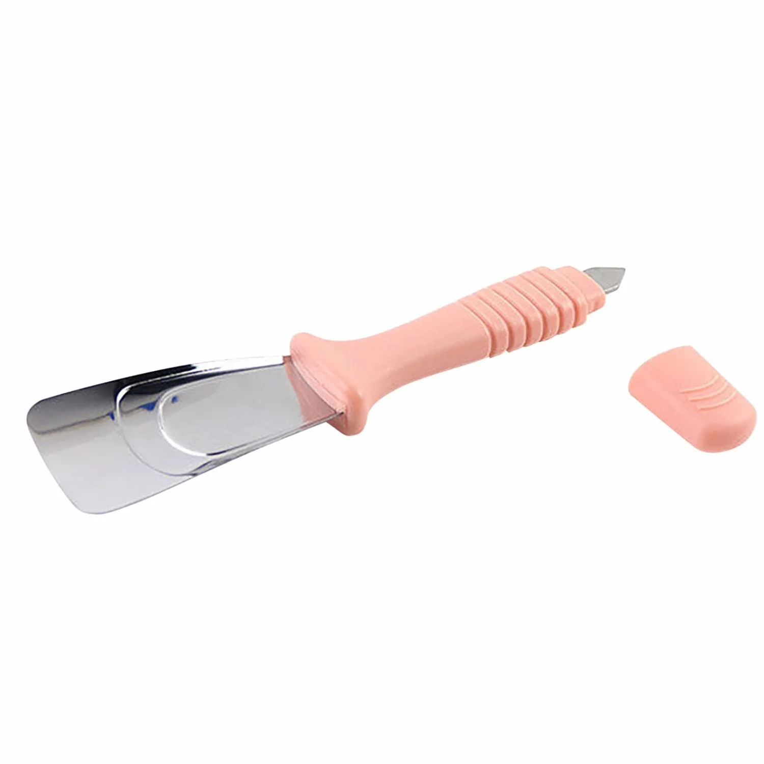 1 rascador de hielo para nevera, cocina, congelador, pala de acero inoxidable, multifuncional, accesorio práctico para el frigorífico.