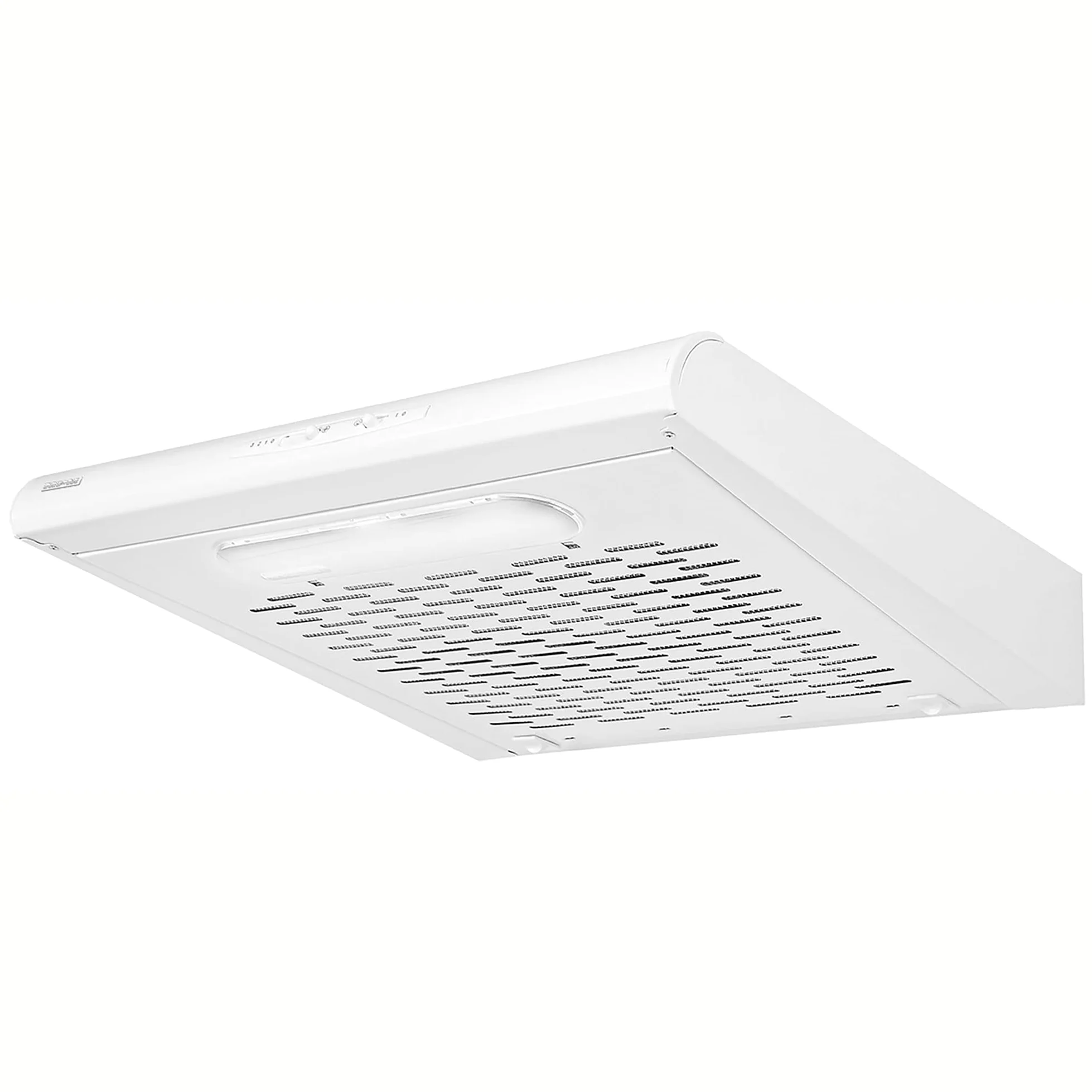 MPM-51-PX-68 Campana Extractora Bajo Mueble Cocina 50cm, Extractor Humos Empotrado 175m3 Evacuación al Exterior y Recirculación, Filtro de Carbono Opcional, 3 Velocidades Extracción, LED, Blanca