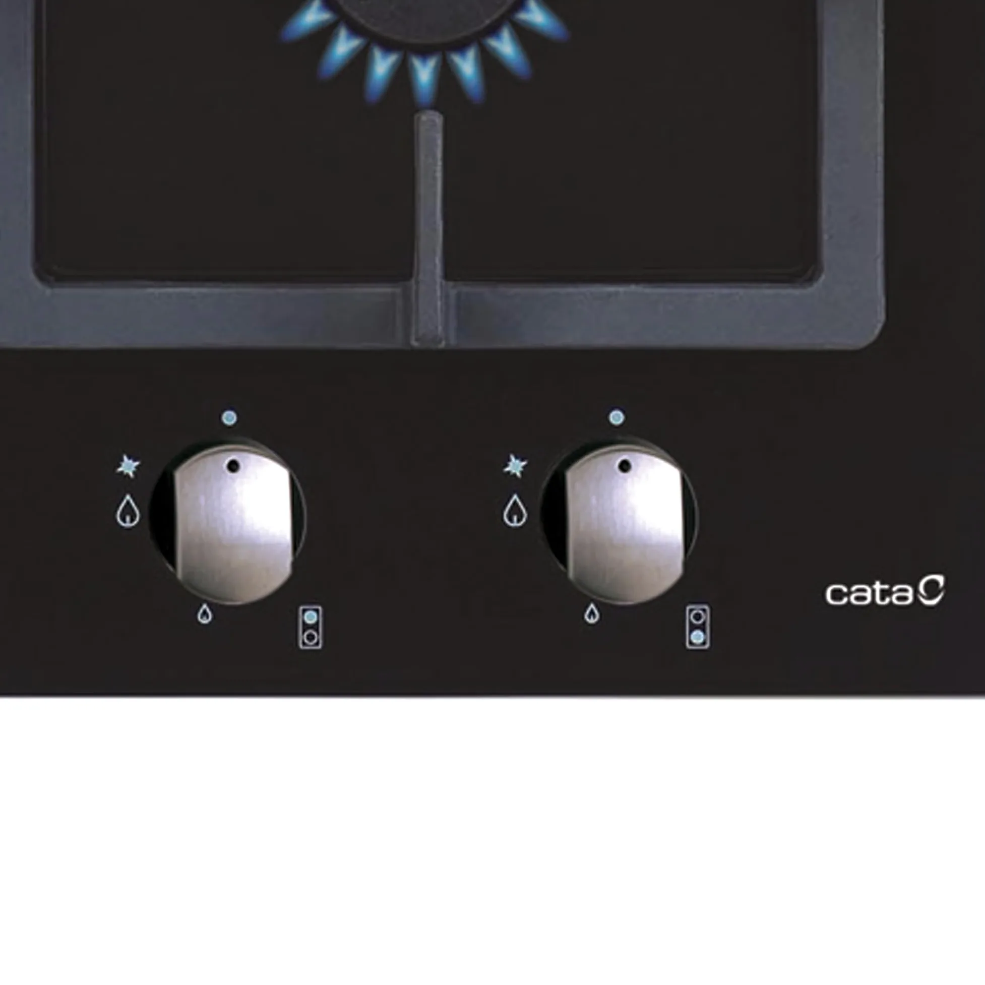 CATA SCI 3002 BK Negro Integrado 30 cm Encimera de gas 2 zona(s)