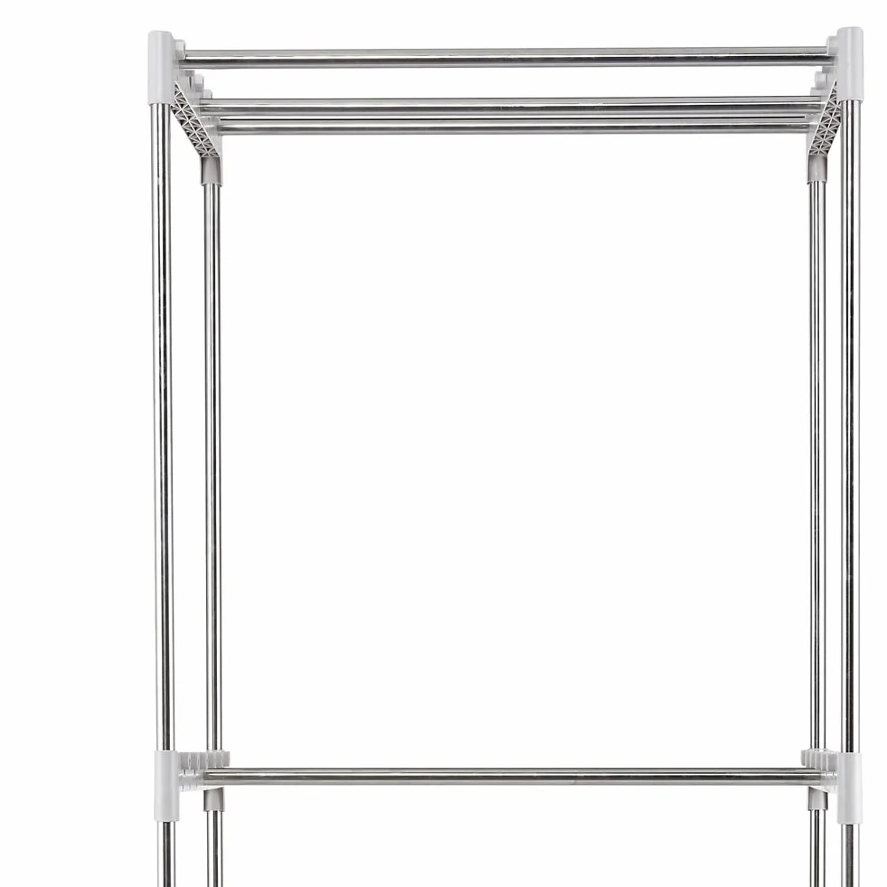 BAKAJI Secadora eléctrica de armario con mando a distancia y pantalla de control, secador de ropa de aire caliente, potencia 1200 W, temporizador 180 min, tamaño 65 x 45 x 138 cm