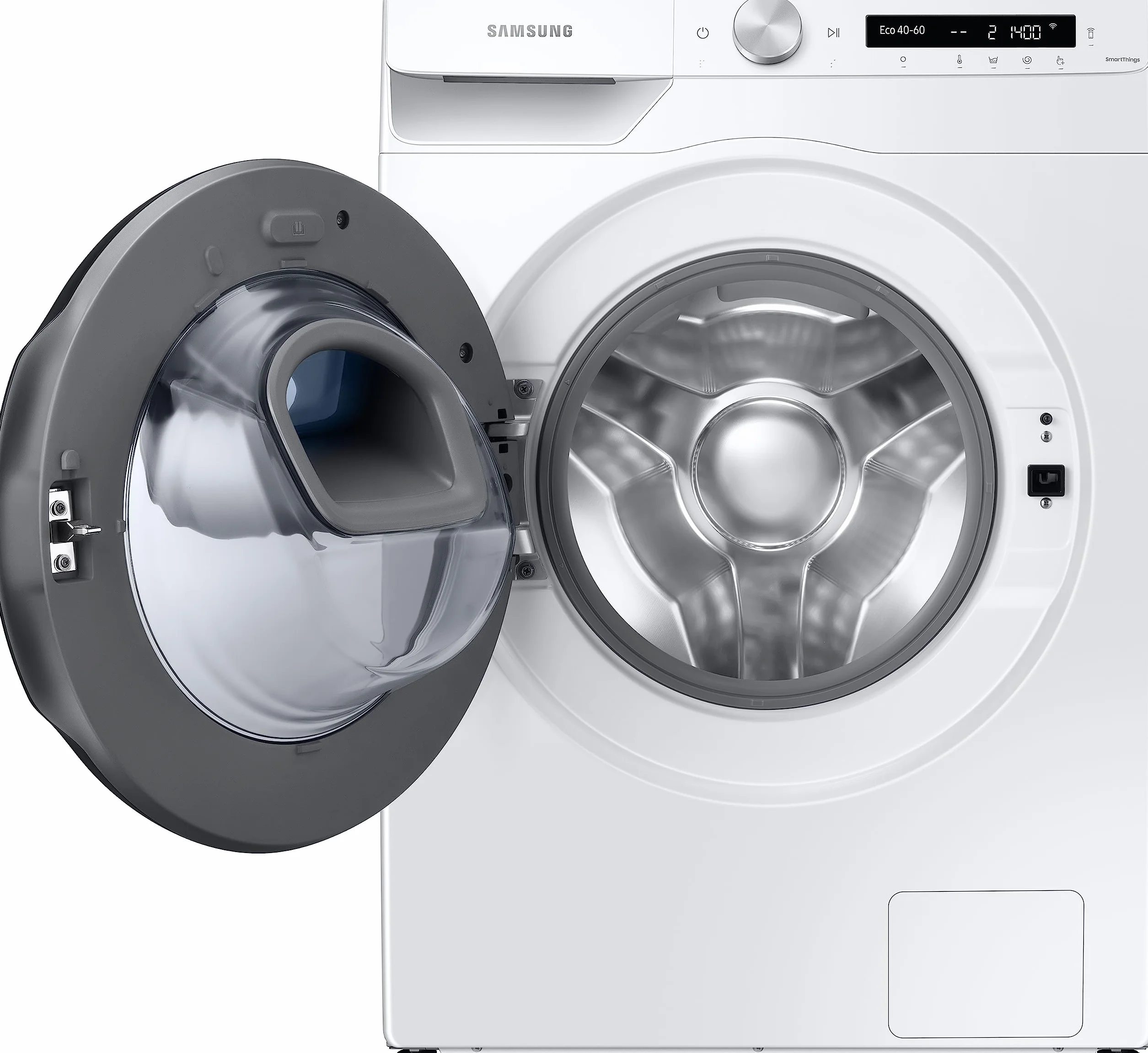 Samsung WD81T554ABW/S2 - Secador de lavado (8 + 5 kg, eficiencia energética: C/E (W/W+D), 1400 rpm, espuma activa, AddWash, WiFi, AirWash, vapor higiénico, manchas intensas, nivel de ruido A)