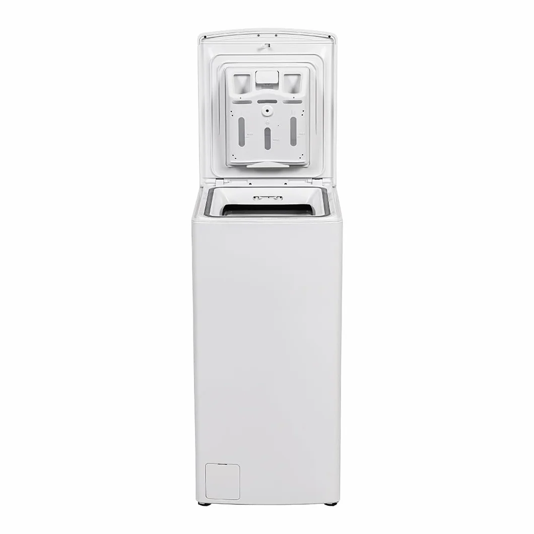 Hyundai Lavadora 8 Kg Carga Superior Blanco HLCS8300AI. 1900W, 1300rpm, 16 Programas, Función Stop&Go, Clase de Eficiencia Energética A