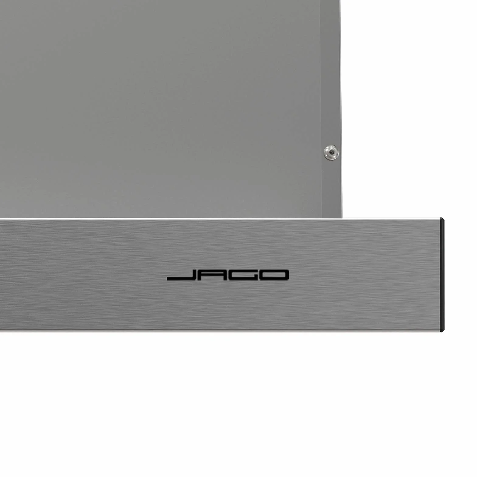 Jago® Campana Extractora Telescópica - Extractor de Recirculación y Conductos, 2 Velocidades, aprox. 300 m³/h, 59,5 cm, 2 Filtros de Carbón Activo, Acero Inoxidable - Placa de Cocción de Extracción