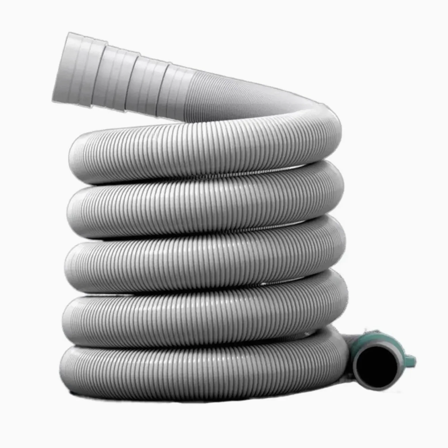 Manguera flexible de drenaje para lavadora de 5 m, tubo corrugado para descarga de lavavajillas y lavadora, solución de drenaje de cocina