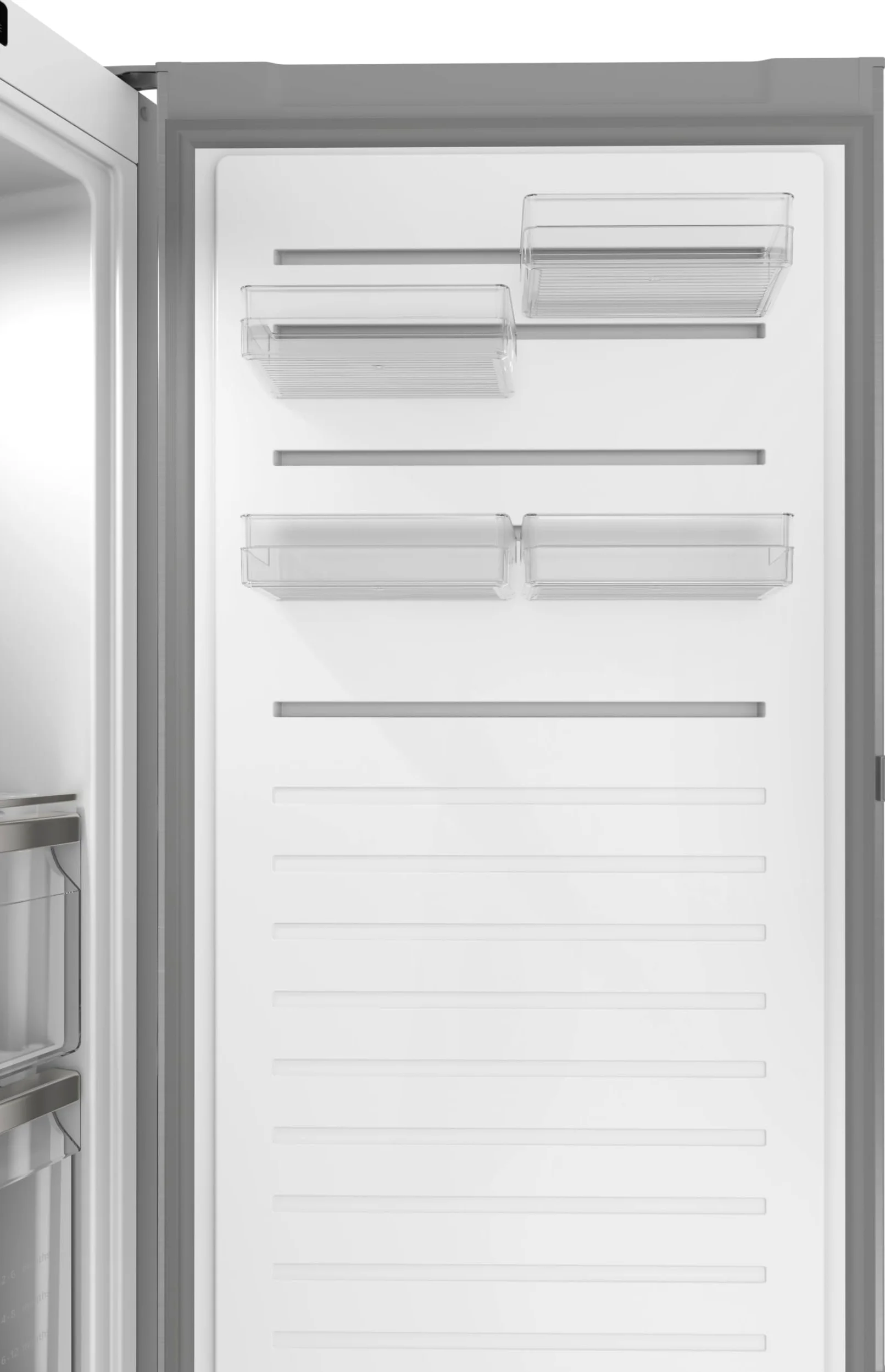 Bosch Serie 6 - Congelador independiente de 186,2 x 59,5 cm, GSN36AICM, capacidad útil de 334 L, total no Frost, iluminación LED, estantes flexibles para puertas, funcionamiento silencioso, conexión