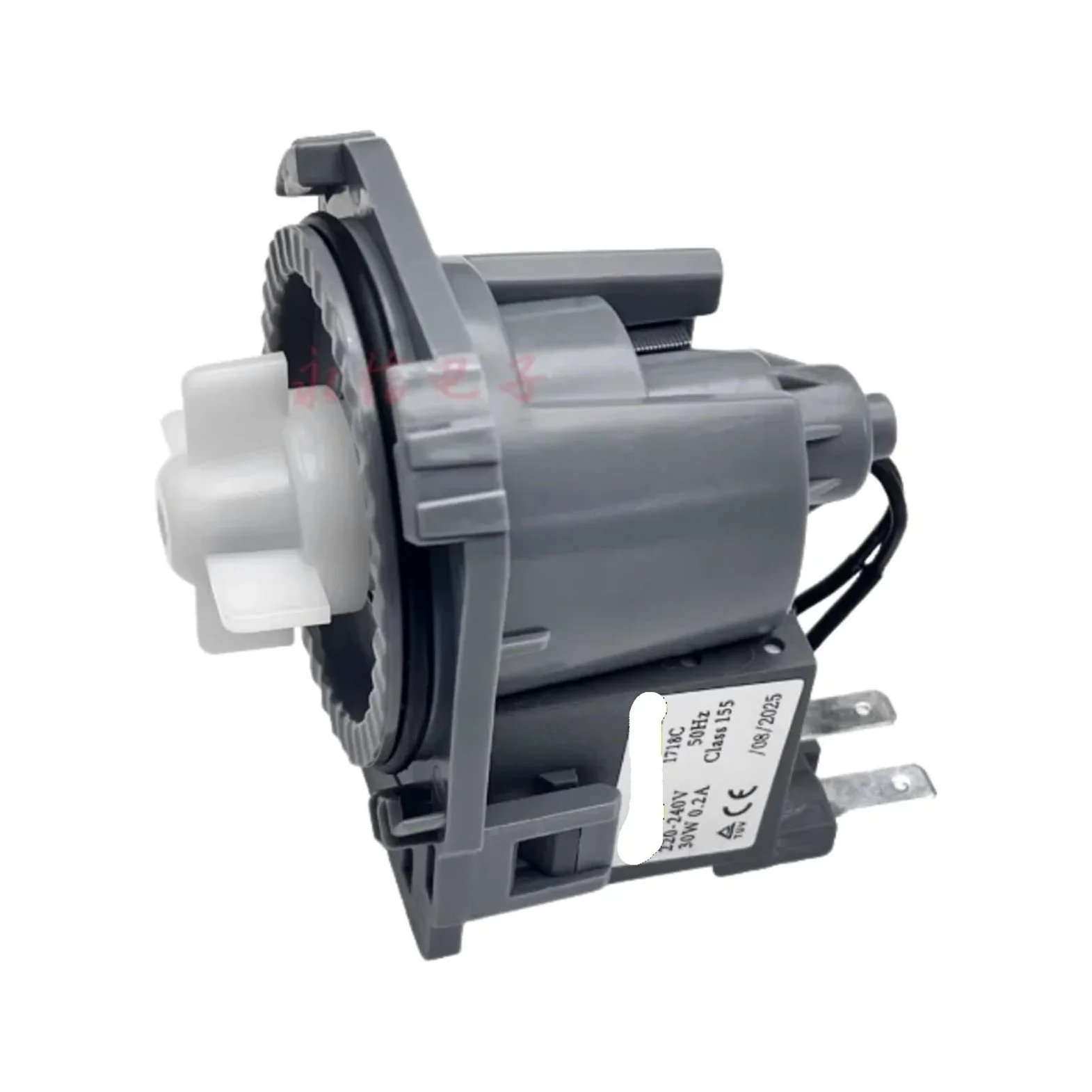 Motor De Bomba De Drenaje, Compatible Con Lavavajillas Midea WQP8-W3908T-CN Vie1 M1 B20-6A02 50HZ 60HZ Modelo 4718 Lavado(220-240V 60HZ)