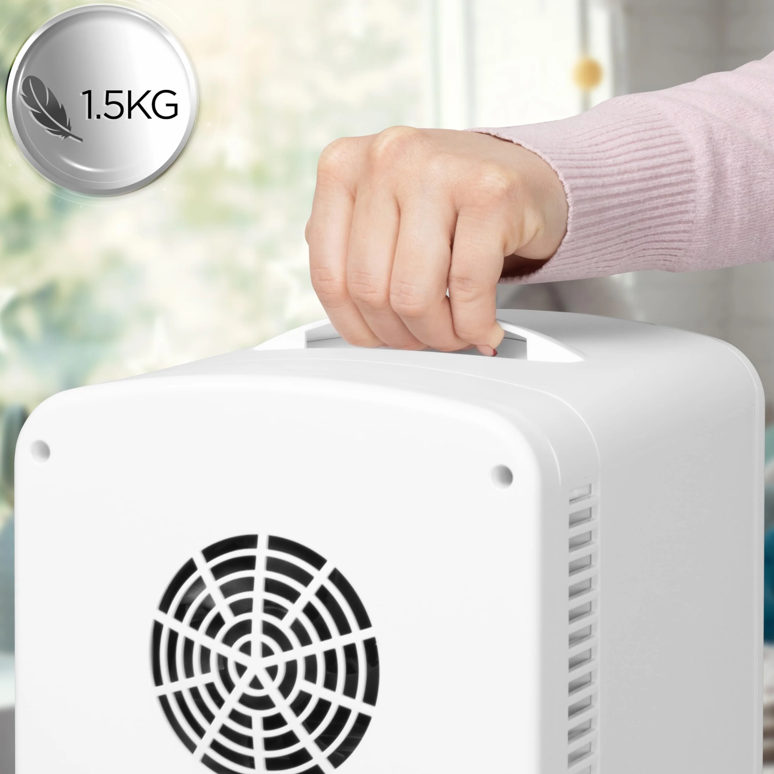 Duronic MFW4 WE Mini Enfriador Portátil 4L 42W Frío y Calor AC DC 6 Latas
