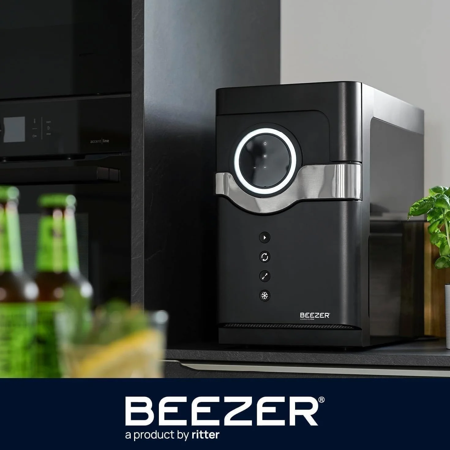 BEEZER® - probablemente el enfriador de bebidas por aire más rápido del mundo, diseñado en Alemania