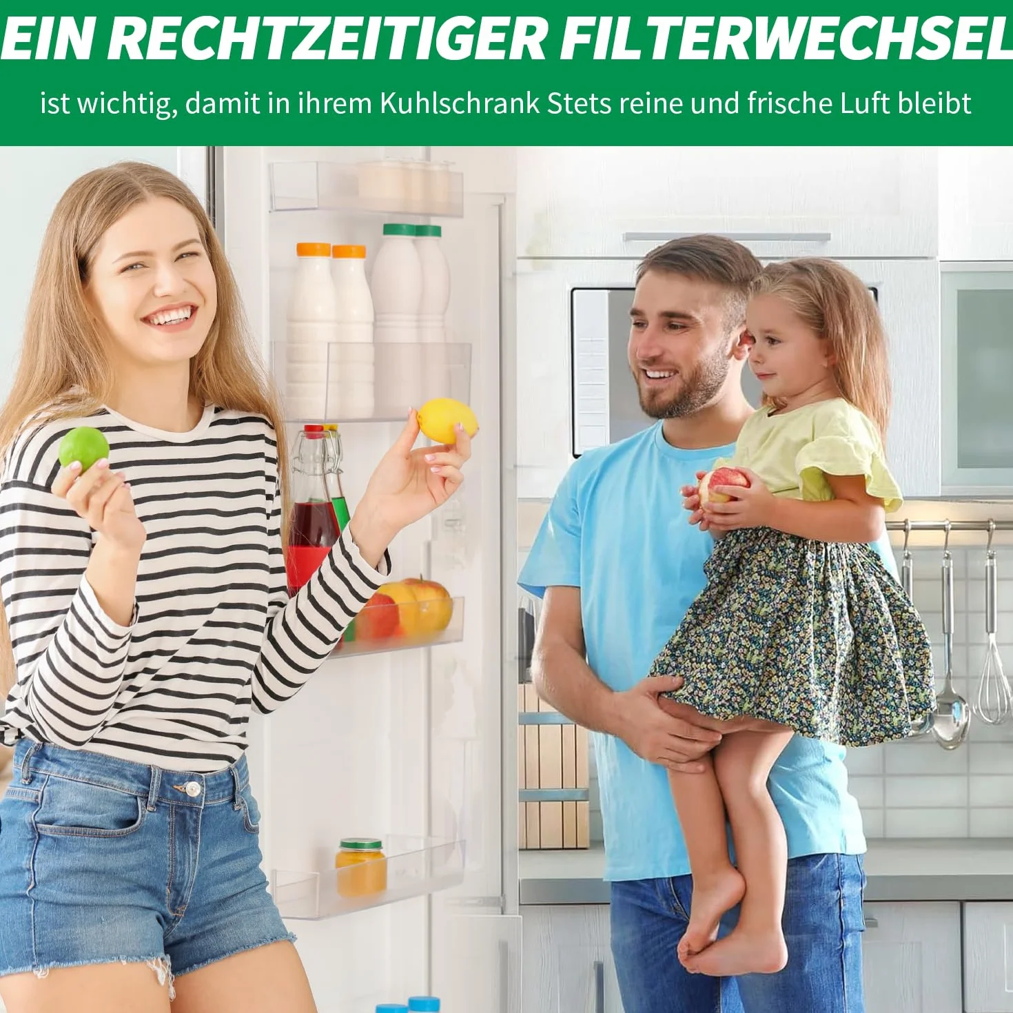 2 filtros Fresh Air para frigorífico Liebherr, compatible con 9096989, 9882460, 988246000, sustituye a 7440021-00, filtro de carbón activo para aire limpio y olor fresco en el frigorífico