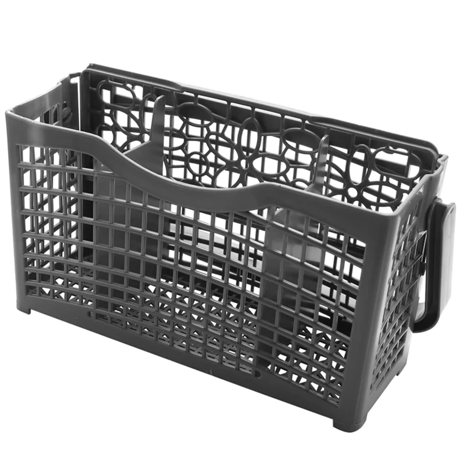 Juego de 2 cestas de cubiertos para lavavajillas, soporte duradero para cubiertos, organizador de cocina que ahorra espacio, se adapta a la mayoría de lavavajillas, solución eficiente de