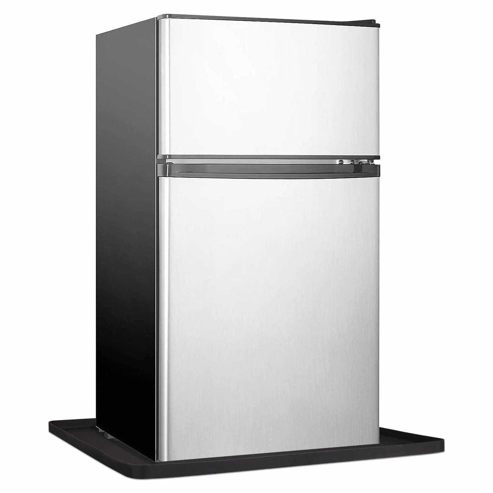 Bandeja de Goteo de Silicona para Refrigeradores Mejorada para Evitar Derrames, NEGRO, 60x50cm