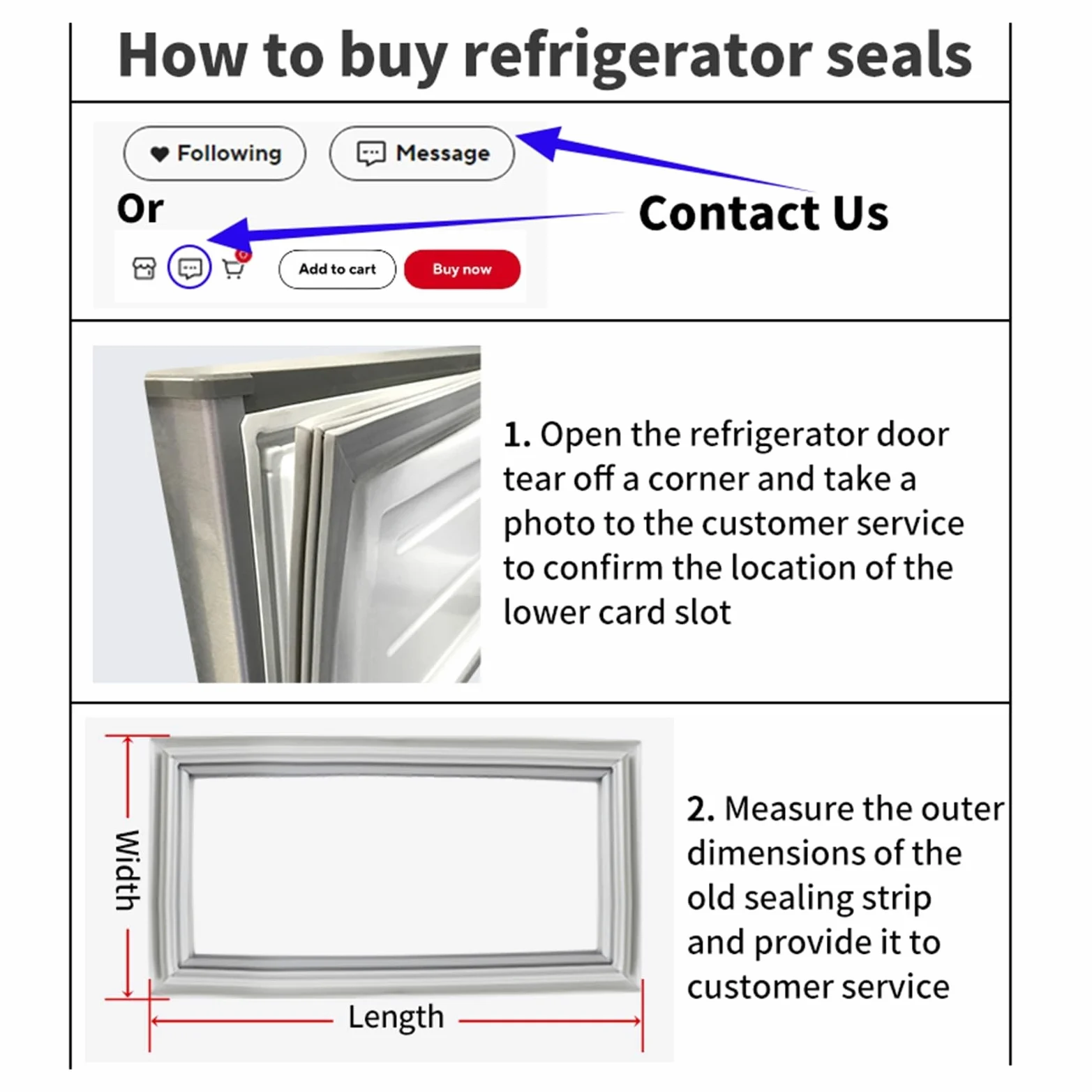 Kit De Sello De Puerta De Refrigerador Resistente Al Frío (1-11 M) - Junta De Goma Impermeable For Todos Los Modelos De Congeladores(9m)