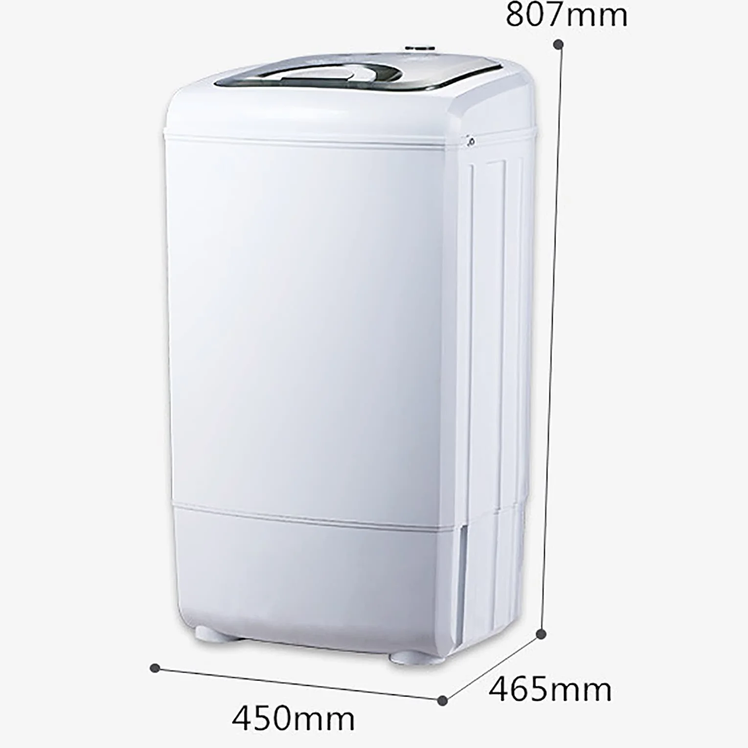 Lavadora Portátil 2 en 1 y Secadora de Giro - 7.5kg, Automática, Carga Superior, Función de Tiempo, Ahorro de Energía y Agua - Ideal para Camping y Viajes