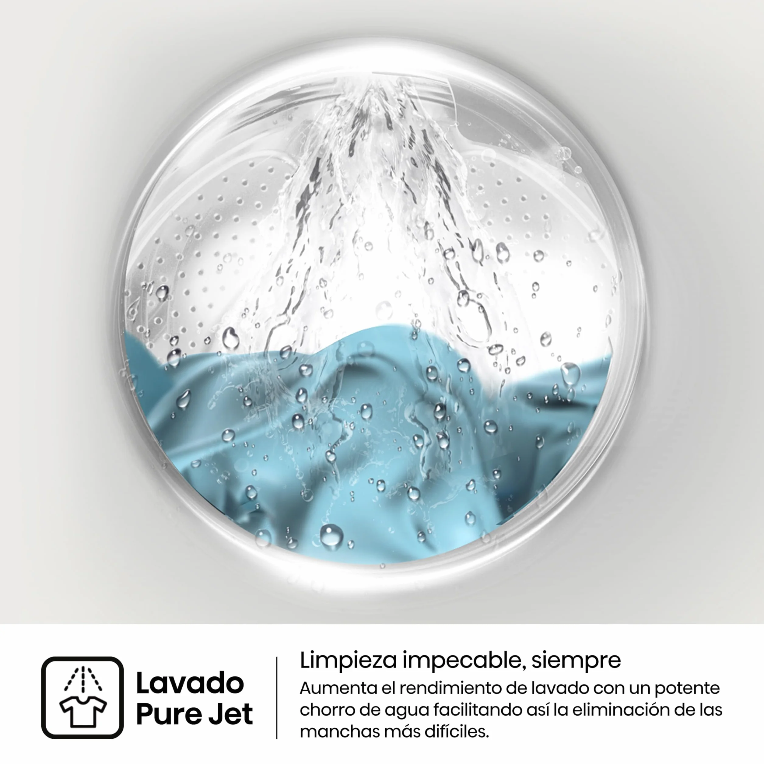 Hisense WF1I1142BWL - Lavadora 11 Kg, 1400 rpm, Clase A, Fondo 59cm, Lav. Power 49’ y Rápidos 30' y 15', Dispensador Automix, Lavado Auto Wash, Antiarrugas, iFit™ Fondo Optimizado, Vapor 99,9%, Blanco