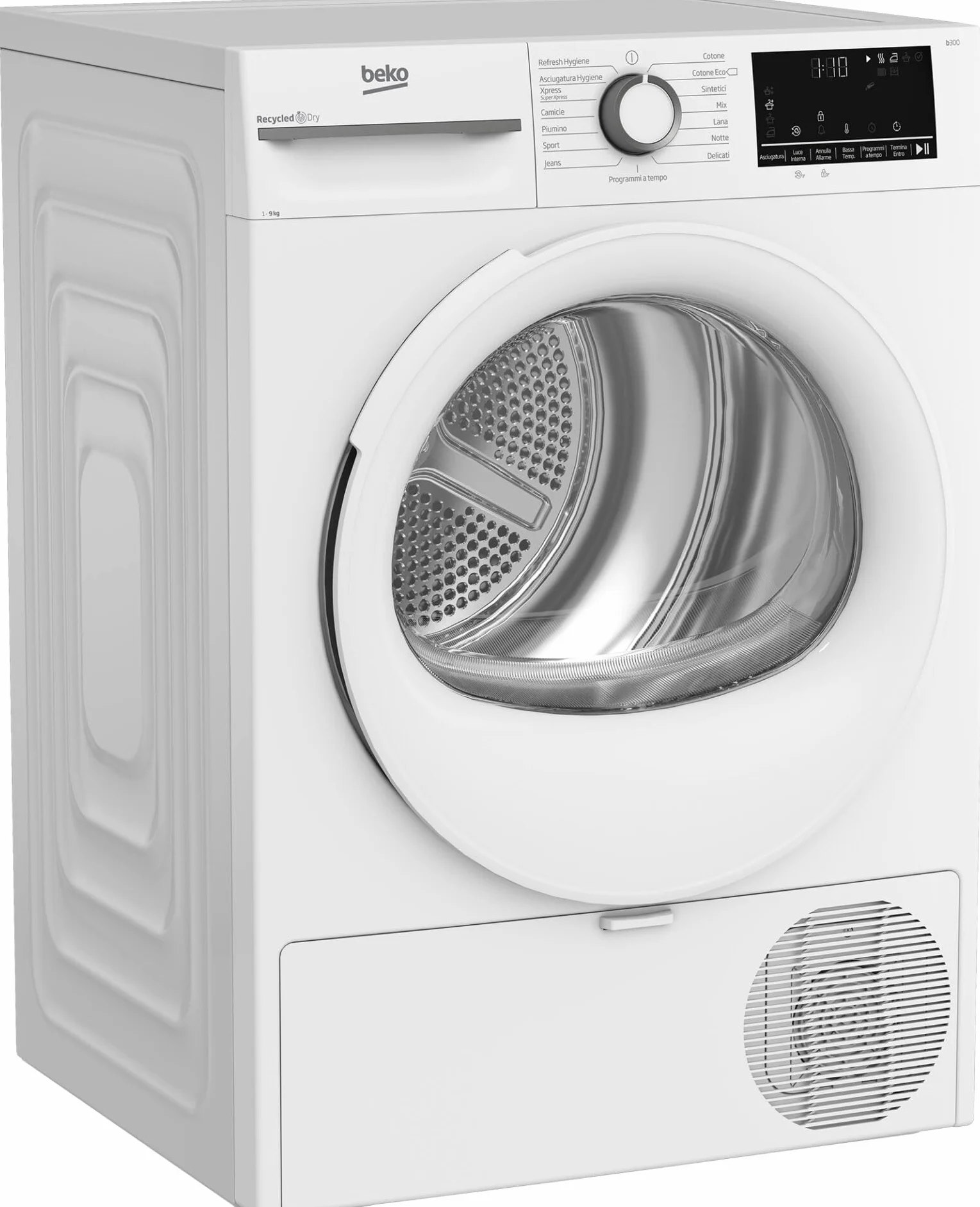 Beko BMT491WI Secadora 9 kg Motor Inverter Clase A+++