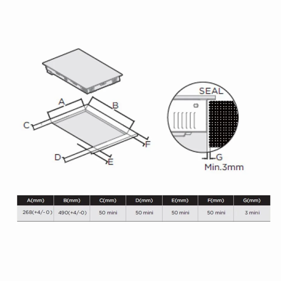 Svan Placa Vitrocerámica Cristal negro SV2301. Potencia máx. 3000 W, 2 Zonas de Cocción, 9 Niveles de Cocción, Control Táctil, Bloqueo y Autodesconexión de Seguridad