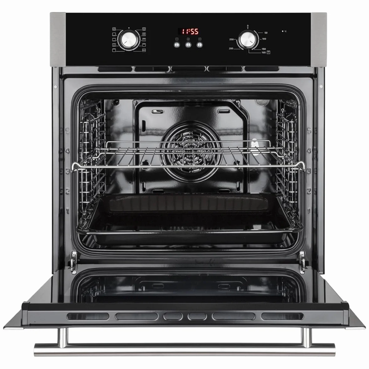 KKT KOLBE Juego de cocina | 60cm Horno electrico empotrable BO8805SS | 59cm Placa vitrocermica CH5901RL | Parrilla | Aire caliente | Temporizador automático | SET8805CH59RL