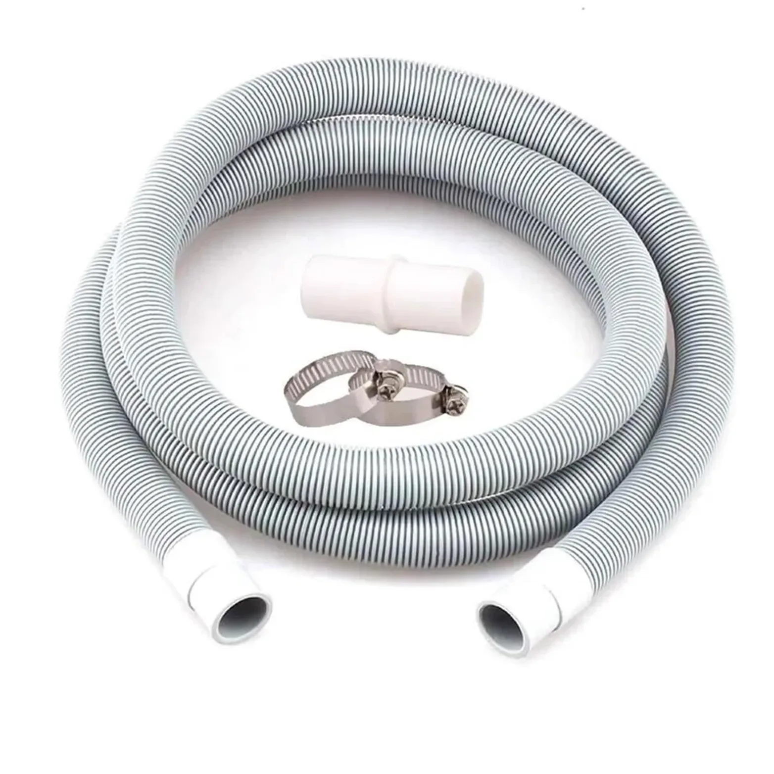 Manguera para lavadora ， Manguera de lavadora Manguera de desagüe universal for lavadora y lavavajillas Tubo de extensión Kit de tubo de extensión de manguera de desagüe for lavadora gris(Grey)