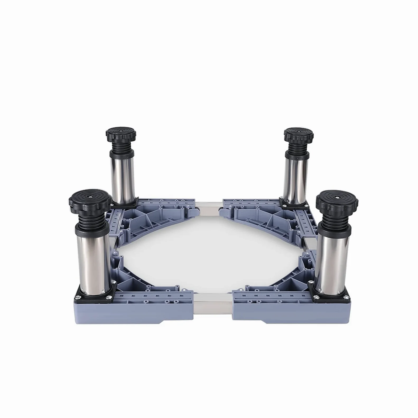 Base De Soporte para Lavadora, Base Ajustable con Patas De 4/8/12 Pulgadas, Antivibración, Silenciosa, Longitud/Ancho De 47 A 67 Cm, Pedestales Y Marcos para Secador,4 Legs-15-18cm