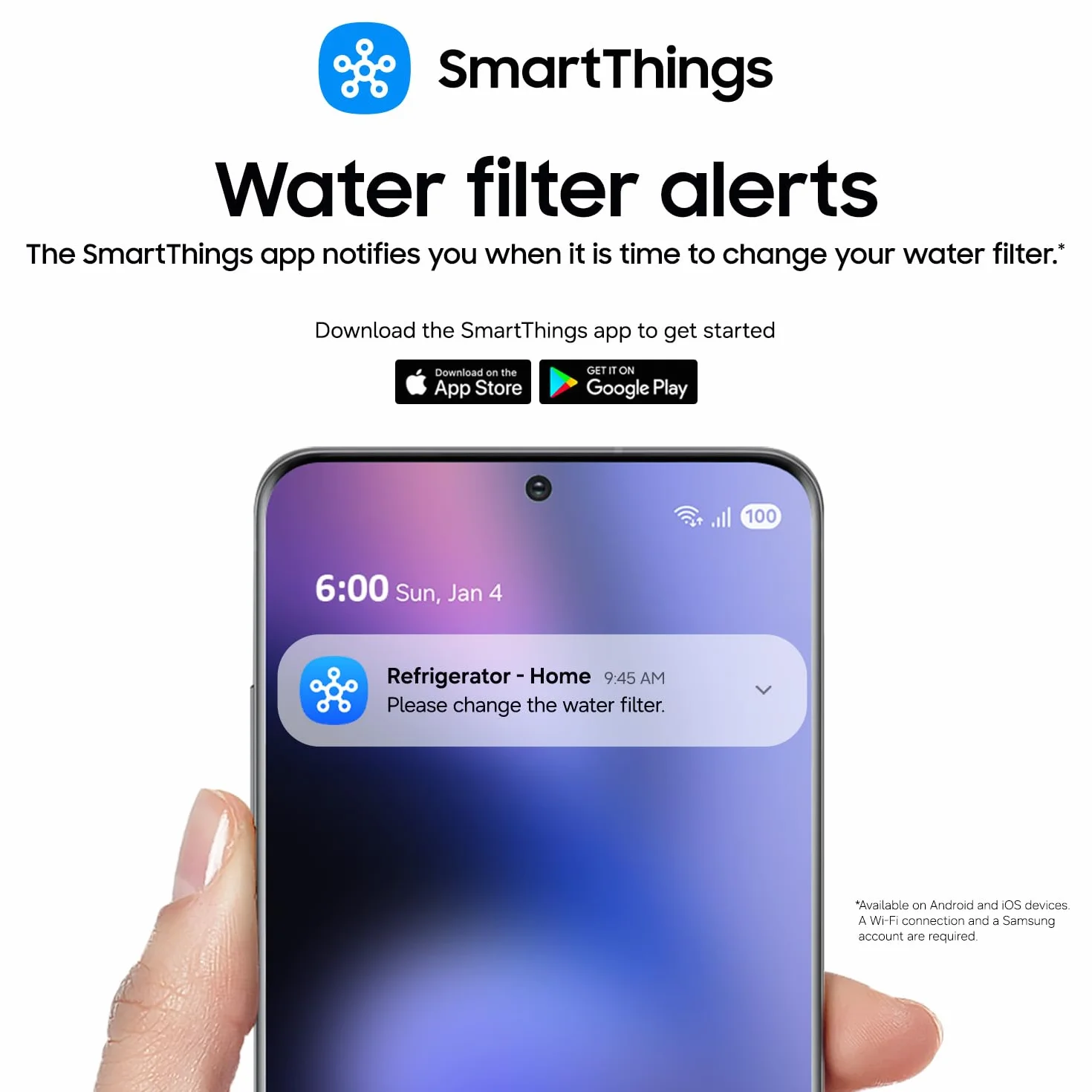 Samsung HAF-CIN/EXP De flujo directo Blanco - Filtro de agua