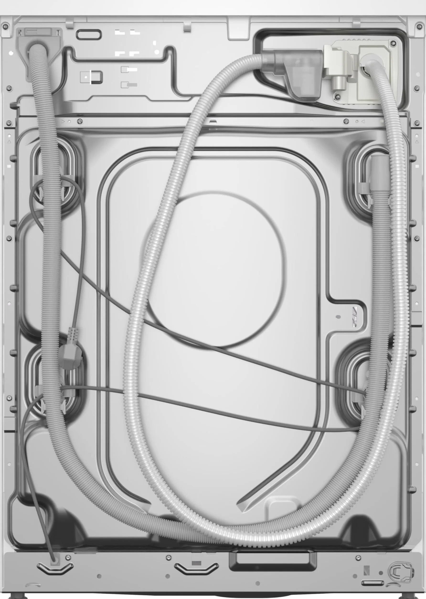Bosch - Lavadora-secadora 10/6 kg, Serie 6, AutoDry, DirectSelect, Iron Assist, blanco, WDU8H541ES