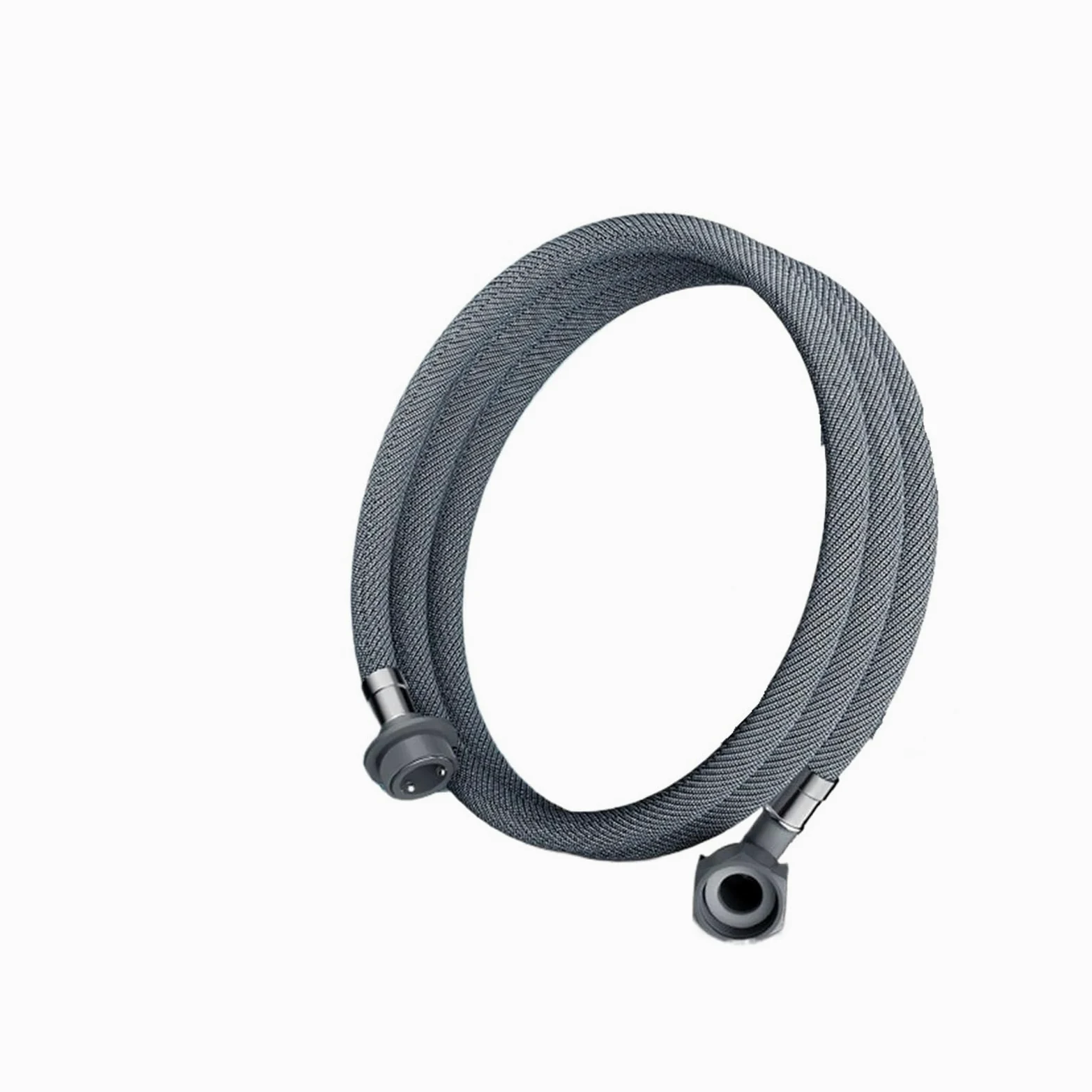 Tubo de extensión manguera for lavadora, Compatible con reemplazo curva 90 grados, conexión entrada resistente a la deformación del agua(2M)