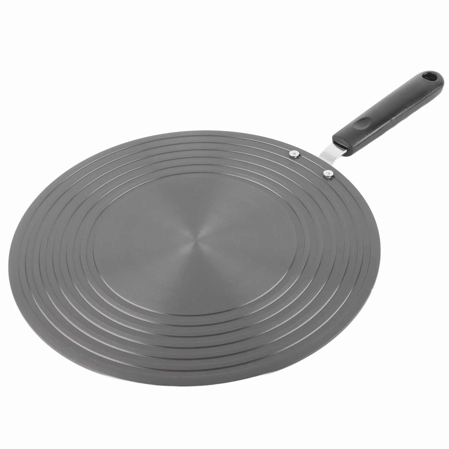 Tissting Difusor de Calor, 28cm 6mm Placa para Gas Difusión de Calor Aluminio Antideslizante Estufa Bandeja Superior Conducción de Calor Placa de descongelación Rápida para Estufa de Gas