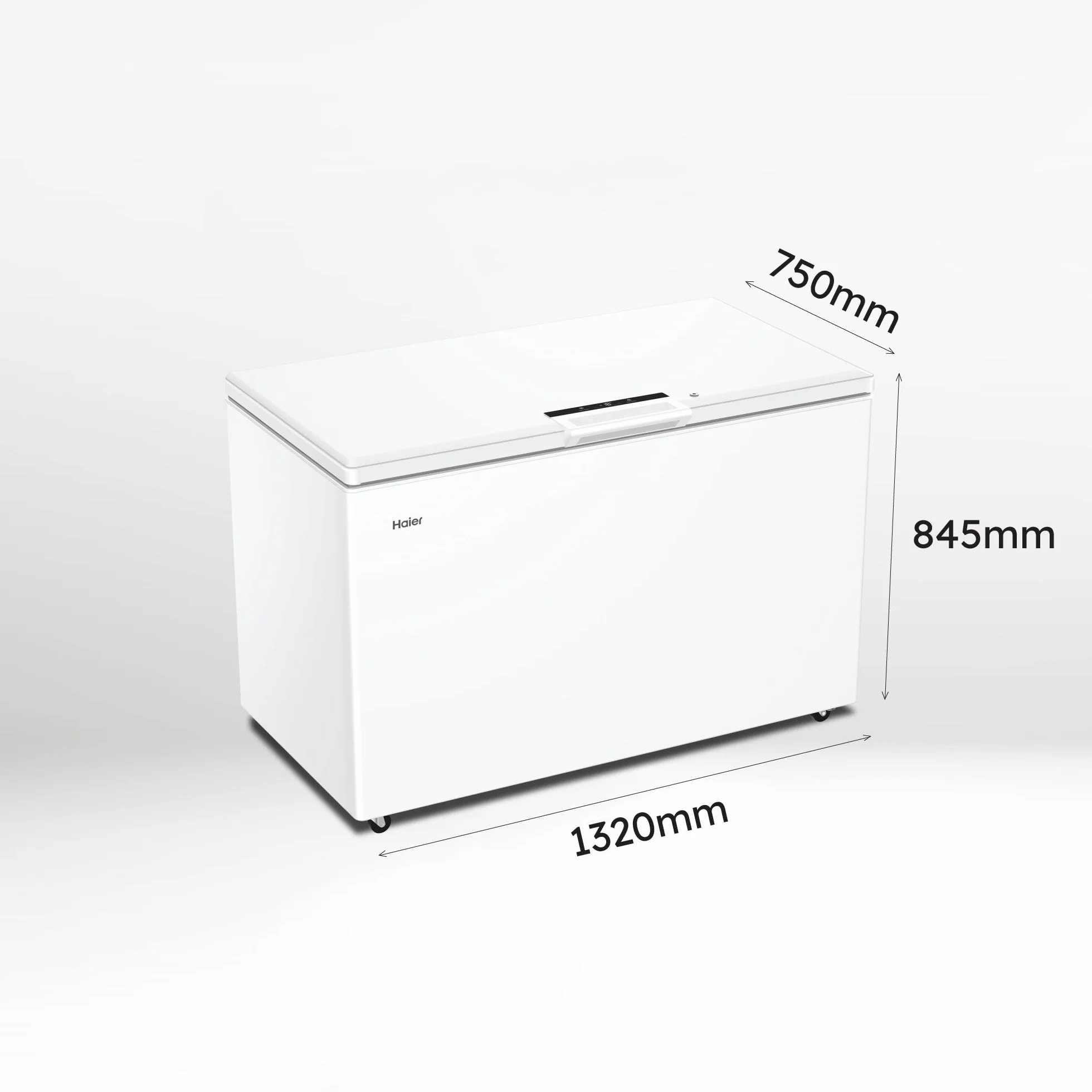 Haier HCE420E Congelador Horizontal 418 L 132 cm Fast Freeze Display Digital Blanco