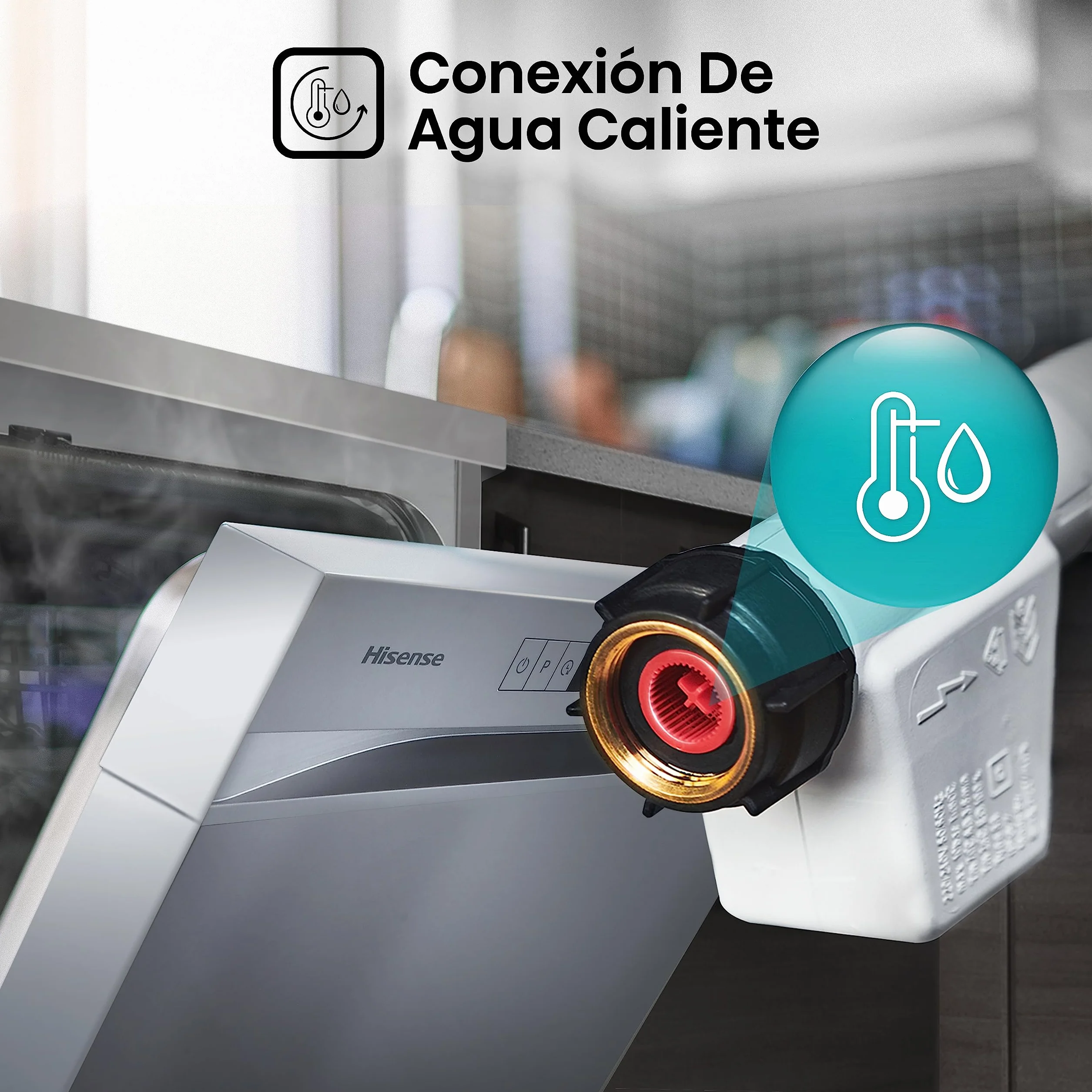 Hisense HS622E10X Lavavajillas 13 servicios 60 cm ECO Inox