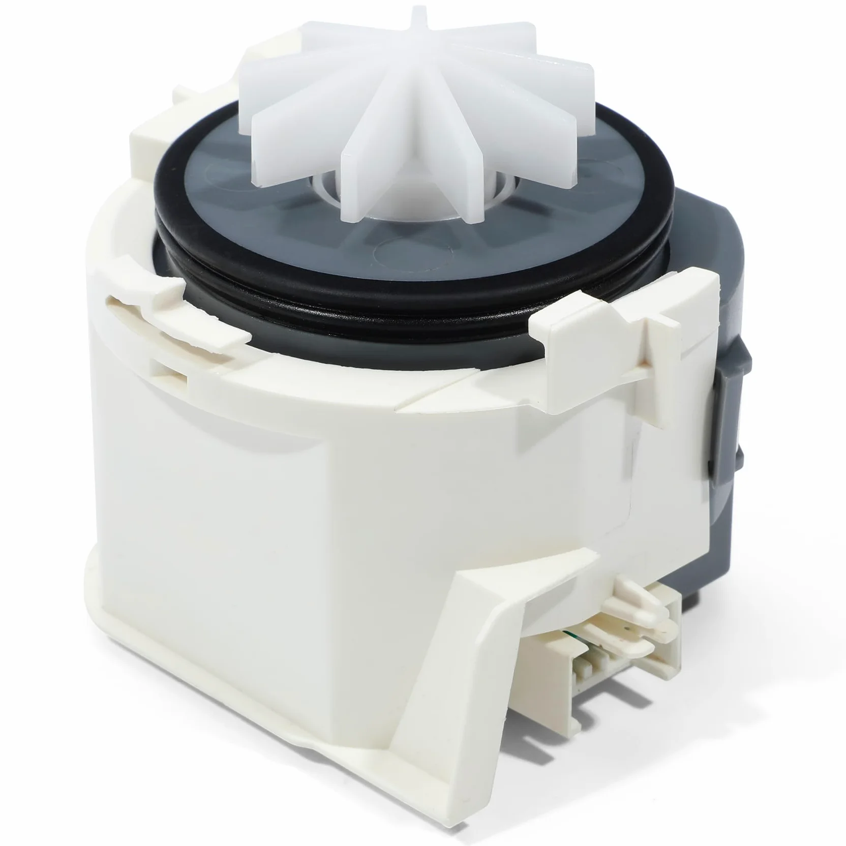 Conjunto de motor de bomba de drenaje de lavavajillas 00620774 compatible con bomba de drenaje de lavavajillas Bosch 620774, piezas de motor de repuesto 2692859, AP5326239, PS8728607, EAP8728607,