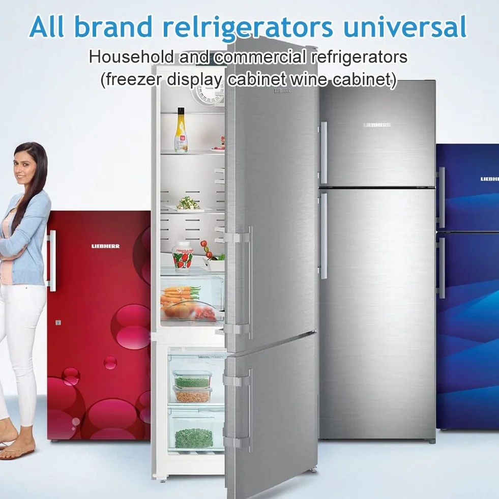 Herramientas Limpieza Frigorífico,Herramienta de Drenaje para Refrigeradores,Herramienta de Limpieza del Orificio de Drenaje del Refrigerador,Cepillo para Limpiar Frigorífico,para Hogar (6)