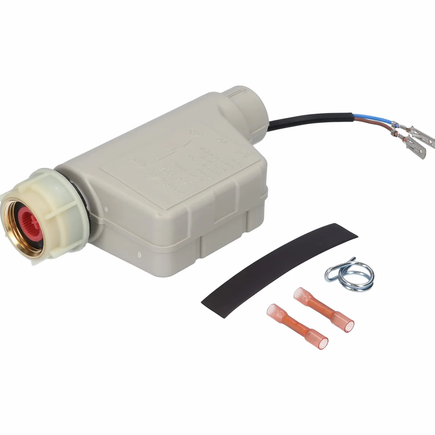 Kenekos - Kit de reparación de la válvula aquastop para la manguera aquastop, Bitron tipo 902 compatible con Bosch/Siemens, como 00263789/263789 con conexión de tornillo de 3/4 de pulgada