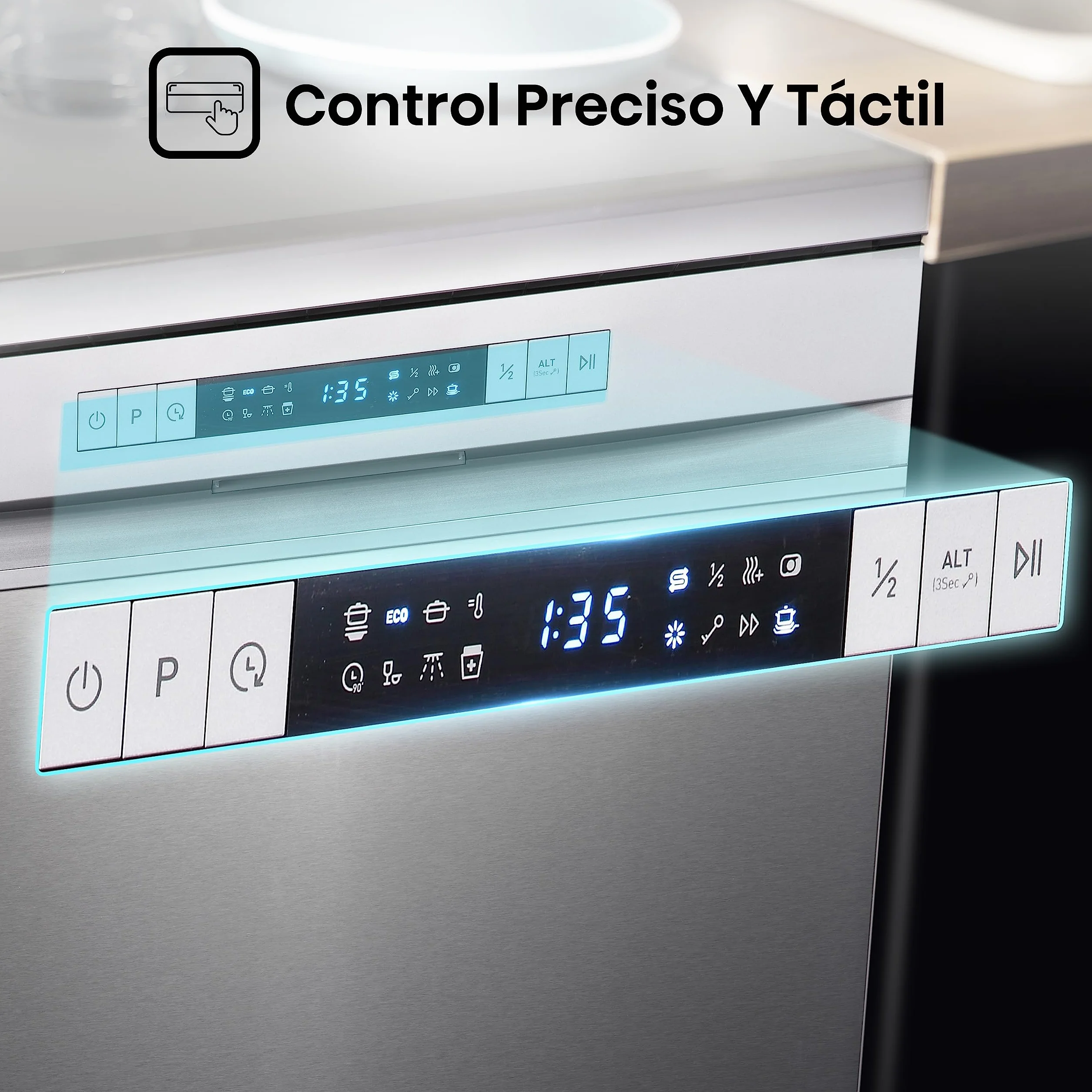 Hisense HS622E10X Lavavajillas 13 servicios 60 cm ECO Inox