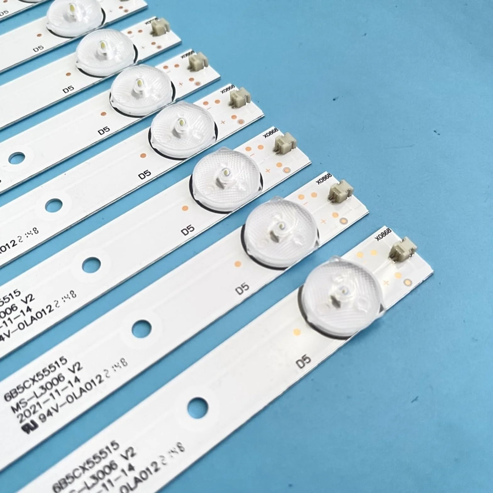 Tiras LED compatibles for Polarline 58 Pulgadas Si58us CX58D05-ZC22AG-02E K58DLX9US CX580DLEDM 58PU55STC-SM CX580DLEDM JL.D58051330-006AS-M