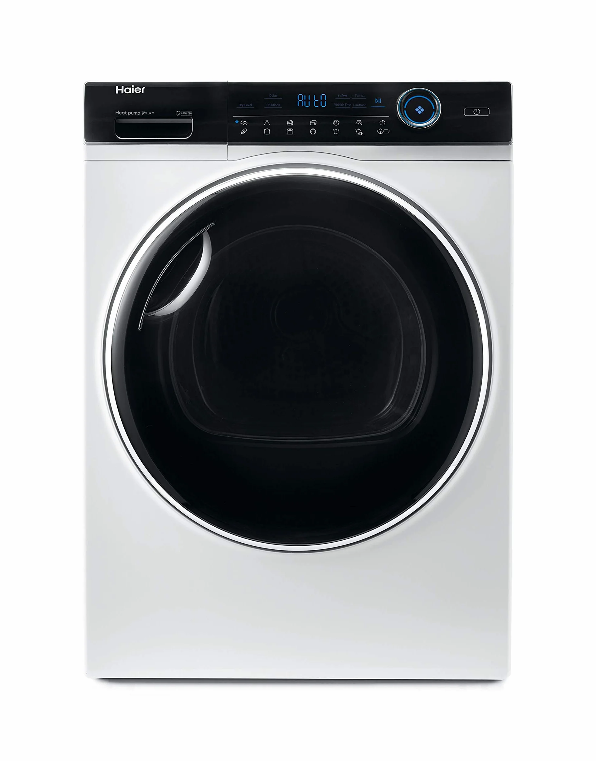 Haier I-Pro Series 7 Secadora con Bomba de Calor 9KG Función Vapor I-Refresh Motor Inverter 14 Programas
