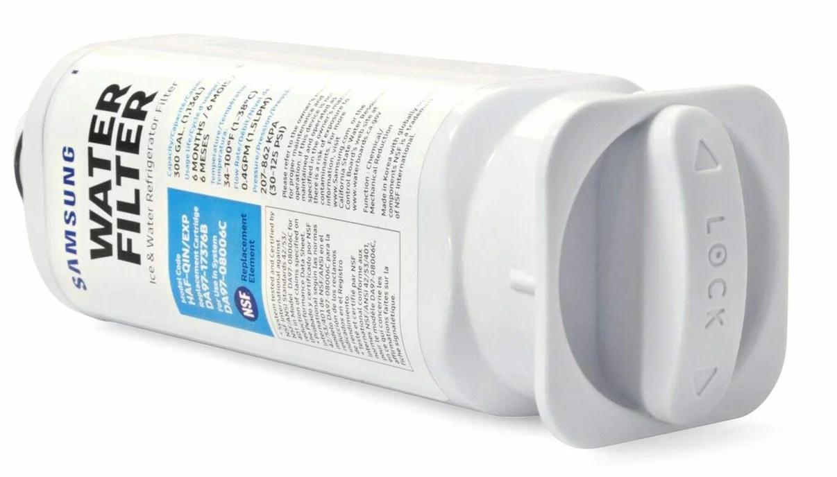 Samsung | 2x Filtro de agua HAFQIN, HAF-QIN/EXP, DA97-17376B, DA97-08006C Water Filter para frigorífico 4 Puertas