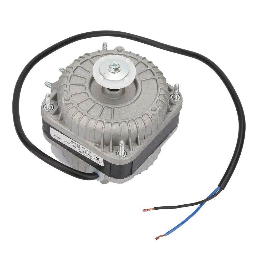 Motor de Ventilador de Condensador YZF10-20, 33W, 220V, 0.22A, 1300 RPM, 200mm, para Refrigeradores y Congeladores